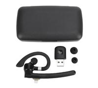Tonysa Auriculares Bluetooth V6.1 con Cancelación de Ruido, Manos Libres, Inalámbricos de un Oído con Llave USB Dongle Mute para Conductores de Camiones