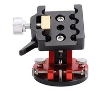 Tonysa Base de Telescopio de Aleación de Aluminio Estable para Posicionamiento Preciso de Polaridad y Ajuste de Escala Claro, Base de Latitud de Montaje Ecuatorial para Exposiciones y Observaciones