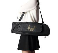 Tonysa Bolso del Concierto de la Tela de Oxford, Rellenado 5 Milímetros para el Trompetista, Accesorios Cómodos de la Música (Black)