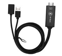 Tonysa Cable de teléfono móvil a TV Adaptador USB/Tipo-C a HDMI 1080P Espejo Pantalla de teléfono móvil a TV/Proyector/Cable de Adaptador Cable de Pantalla Cable de Espejo para teléfono con Bluetooth