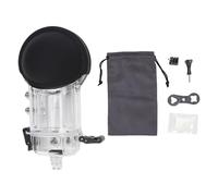 Tonysa Caja de Buceo de la Cámara de Acción Case de Cámara Transparente, Impermeable, Alojamiento de Cámara Submarina con Lentes de Vidrio Templado para Deportes Acuáticos como Buceo,