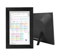 Tonysa Calendario Digital Inteligente de 10.1 Pulgadas, Organizador Familiar de Pantalla Táctil WiFi con Marco de Fotos Digital, Aplicación para Planificadores de Tarjetas de Tareas y (Enchufe de la