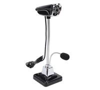 Tonysa Cámara Web USB de 360 Grados, 640 X 480, Cámara de Computadora con Enfoque Ajustable y Micrófono Que Oculta el Ruido para una Claridad de Sonido Excepcional