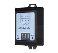 Tonysa Controlador de Interruptor de relé de Detección de Voltaje Pantalla Digital DC 6~80V para Protector de Batería Material ABS