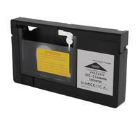 Tonysa Convertidor de Casete Reproducción Grabación Adaptador de Vídeo para Cintas S-VHS-C Fácil Operación con Control de una Tecla para Nostalgia Memoria Compartida Batería No Incluida