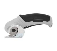 Tonysa Cortador de Tela Eléctrico Inalámbrico, Tijeras de Mano Fuertes y Resistentes para Esponja de Alfombra, Herramienta Recargable de 240RPM para Manualidades de Costura (GRAY)