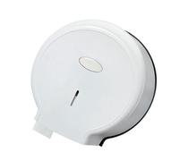 Tonysa Dispensador de Rollo de Papel Higiénico Jumbo, Diseño Moderno y Elegante, Soporte de Pared Impermeable para Baños, 10,6 X 11,0 X 4,7 Pulgadas (White)