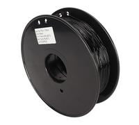 Tonysa Filamento de TPU Flexible 1,75 Mm 95 A Alta Velocidad 1,8 LB - Imprime 5 Veces Más Rápido, Resistente Al Aceite y la Grasa, sin Obstrucciones (Negro)