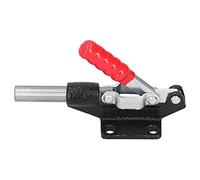 Tonysa GH-304-EM Abrazadera de Palanca para Soldadura Accesorio Horizontal Push Pull Herramienta Manual CNC de Liberación Rápida, Fuerza de Sujeción de 390 Kg, de 42 Mm, Acero de Aleación de Hierro