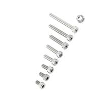 Tonysa Hex Socket Screws Set, A2 Stainless Steel Variety (A: Cap head)