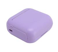 Tonysa Impresora de Bolsillo Portátil, Impresora Thermal Mini Photo Impresora con 203DPI para Recibos, Boletos, Fotos, Notas, Impresión de Errores con Plantillas en la Aplicación (Purple)