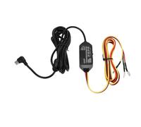 Tonysa Kit de Cableado para Cámara de Salpicadero USB C, Kit de Cableado para Cámara de Salpicadero de Coche, Cable de Alimentación Adaptador USB C con Pantalla de Voltaje, Compatible