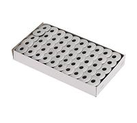 Tonysa Metal Bobbins for Flat Embroidery Machines, 8.8mm (aluminum 2)