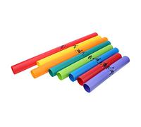 Tonysa Orff Tubo de Percusión Paquete de 8 - Coloridos Tubos de Sonido de Octava Juego de Instrumentos Musicales Educativos para Niños - Kit de Percusión Corporal de Plástico para Aprendizaje Musical