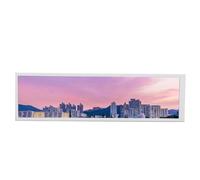 Tonysa Pantalla de Pantalla Táctil Portátil de 8.8 Pulgadas, Monitor Secundario de 1920 × 480, Toque de 5 Puntos, Monitoreo de Temperatura GPU/CPU, Visualizador Musical, Marco de
