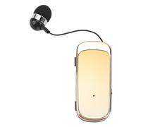 Tonysa Retractable Bluetooth Headphones, 20 Hour Battery Life (Amarillo