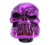 Tonysa Skull Gear Shift Knob, Anti-Aging Durable Design (PURPLE)