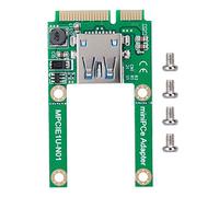 Tonysa Tarjeta de conversión mSATA a USB Adaptador convertidor de expansión Mini PCI-E USB2.0 mPCI-E, Interfaz del Producto: Mini PCI-E USB2.0, para/XP/Vista / / / Linux