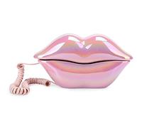 Tonysa teléfono Fijo, teléfono de la Novedad Labios, teléfono Fijo, teléfono con Cable Labios Rosas, teléfono Labios Sexy para la decoración del hogar, Novio
