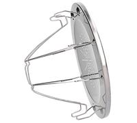 Tonysa Tostadora Plegable para Estufa de Campamento con Diseño Portátil para Tostar Fácilmente Durante Picnics y Barbacoas Al Aire Libre, Acero Inoxidable de 8,7x4,9 Pulgadas