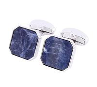 TONZN Gemelos clásicos para Hombre, Cuadrados, Vintage, Concha, Perla, 2 Botones, Camisas francesas, Gemelos, joyería de Moda para Boda (Color : A) (B b) (B b)