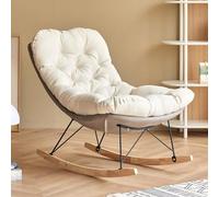 TONZN Mecedora, sillón de balcón, sillón de salón, sillón Moderno, sillón reclinable Suave, sillón de Dormitorio