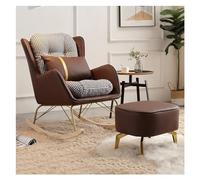 TONZN Silla Moderna, cómoda Silla Tipo Lounge para Sala de Estar, Dormitorio, Patas de Madera Maciza