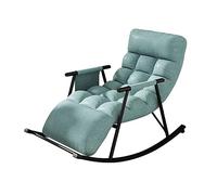 TONZN Sillón mecedor reclinable para sofá de Ocio, cojín para sillón, sillón Deslizante, Adecuado para balcón, Piscina, Patio Trasero, Mecedora