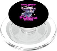 Too Busy Being Fabulous to Care PopSockets PopGrip para MagSafe