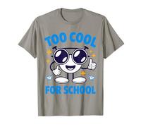 Too Cool For School Kids Back To School Funny Cool Student Camiseta