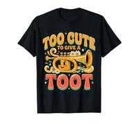 Too Cute To Give A Toot Música de trompetista Camiseta