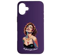Too Glam to Give a Damm, Graphic Saying Carcasa para iPhone 16 Plus