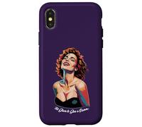Too Glam to Give a Damm, Graphic Saying Carcasa para iPhone X/XS