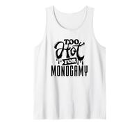 Too Hot for Monogamy, Polyamory Pride, Polyamorous Throuple Camiseta sin Mangas