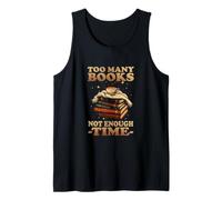Too Many Books, Not Enough Time Camiseta sin Mangas