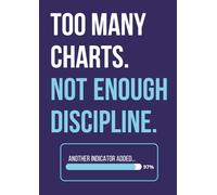 TOO MANY CHARTS. NOT ENOUGH DISCIPLINE.: A Trading Notebook for Retail Traders, Scalpers & Swing Traders: Trade Notes, Market Analysis & Better Decisions