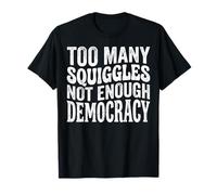 Too Many Squiggles Not Enough Democracy Redistricting Camiseta