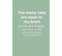 Too many tabs open A5 notebook