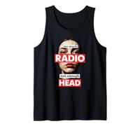 Too Much Radio Not Enough Head Meme Camiseta sin Mangas
