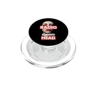 Too Much Radio Not Enough Head Meme PopSockets PopGrip para MagSafe