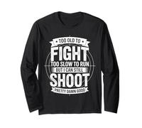 Too Old To Fight Too Slow To Run But I Can Still Shoot Funny Manga Larga