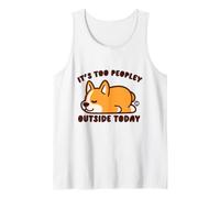 Too Peopley Outside Dog Camiseta sin Mangas