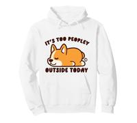 Too Peopley Outside Dog Sudadera con Capucha