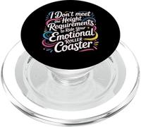 Too Short To Ride Your Emotional Roller Coaster - PopSockets PopGrip para MagSafe