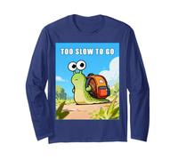 Too Slow to Go - Funny School Snail Teacher Student Cartoon Manga Larga