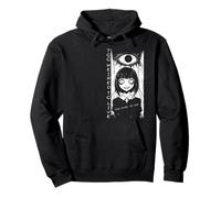Too Weird To Live Too Rare To Die Creepy Anime Goth Phonk Sudadera con Capucha