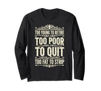 Too Young to Retire Too Poor to Quit Funny Dad Manga Larga