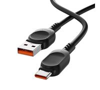 toocki Cable USB A USB C 1 Metro, 7 A Cable USB C Carga Rapida Compatible con Huawei, xiaomi, Samsung Galaxy S10 S9 S8 Plus, Note 9 8, A11 A20 A51, LG G6 G7 V30 V35, Moto Z2 Z3, Negro