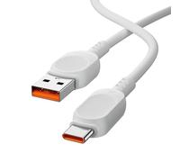 toocki Cable USB A USB C 1 Metro, 7 A Cable USB C Carga Rapida Compatible con Huawei, xiaomi, Samsung Galaxy S10 S9 S8 Plus, Note 9 8, A11 A20 A51, LG G6 G7 V30 V35, Moto Z2 Z3, Blanco