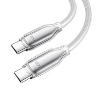 toocki Cable USB C a USB C 1.2M [60W Carga Rápida] Nylon Braided - Compatible iPhone 17/iPhone 16 Pro Max, Galaxy S24 / S23 MacBook iPad（PD3.0 / QC3.0